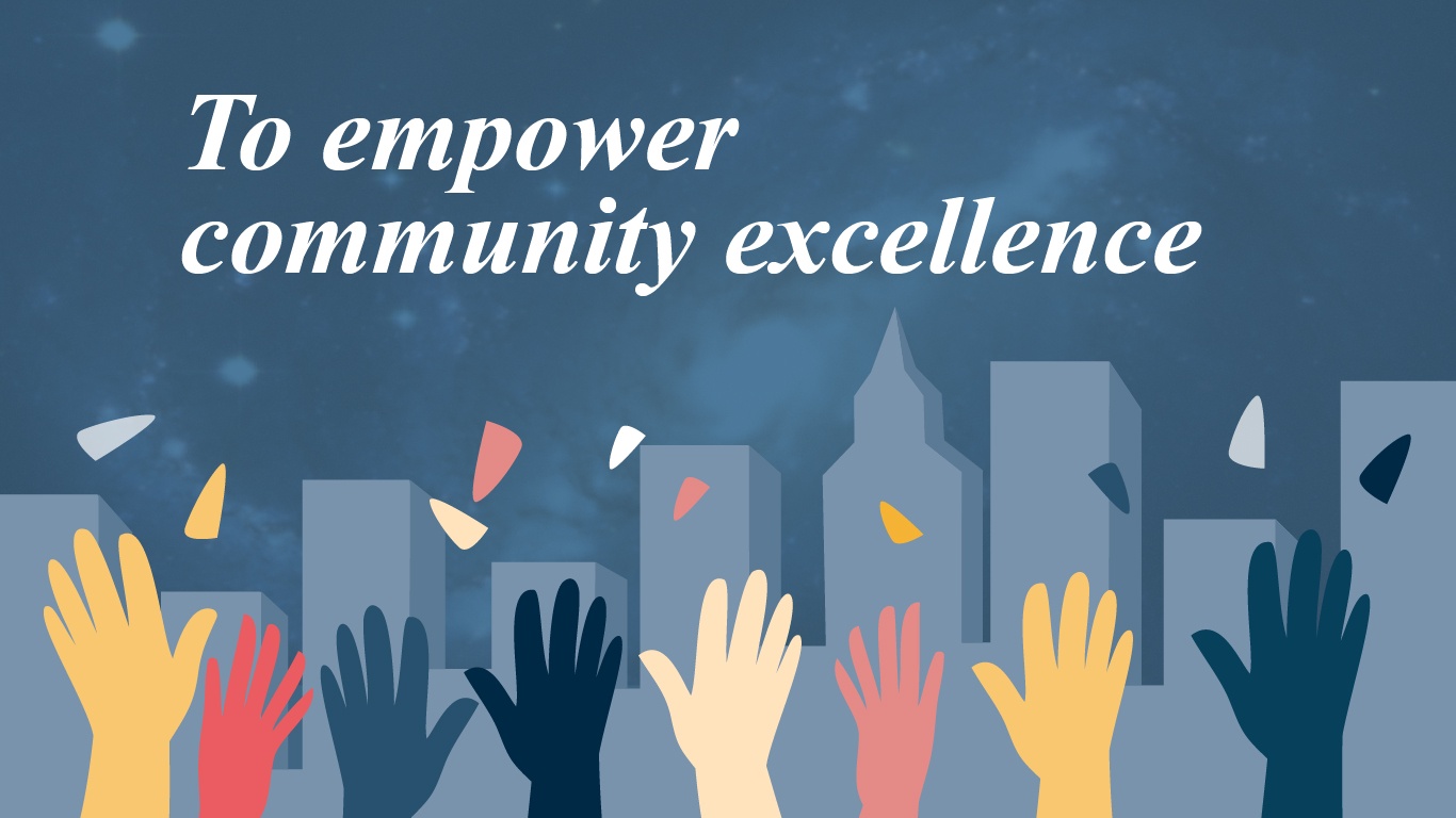 Vision Graphic to empower community excellence