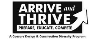 ARRIVE and THRIVE logo w-partners ARRIVE and THRIVE logo w-partners